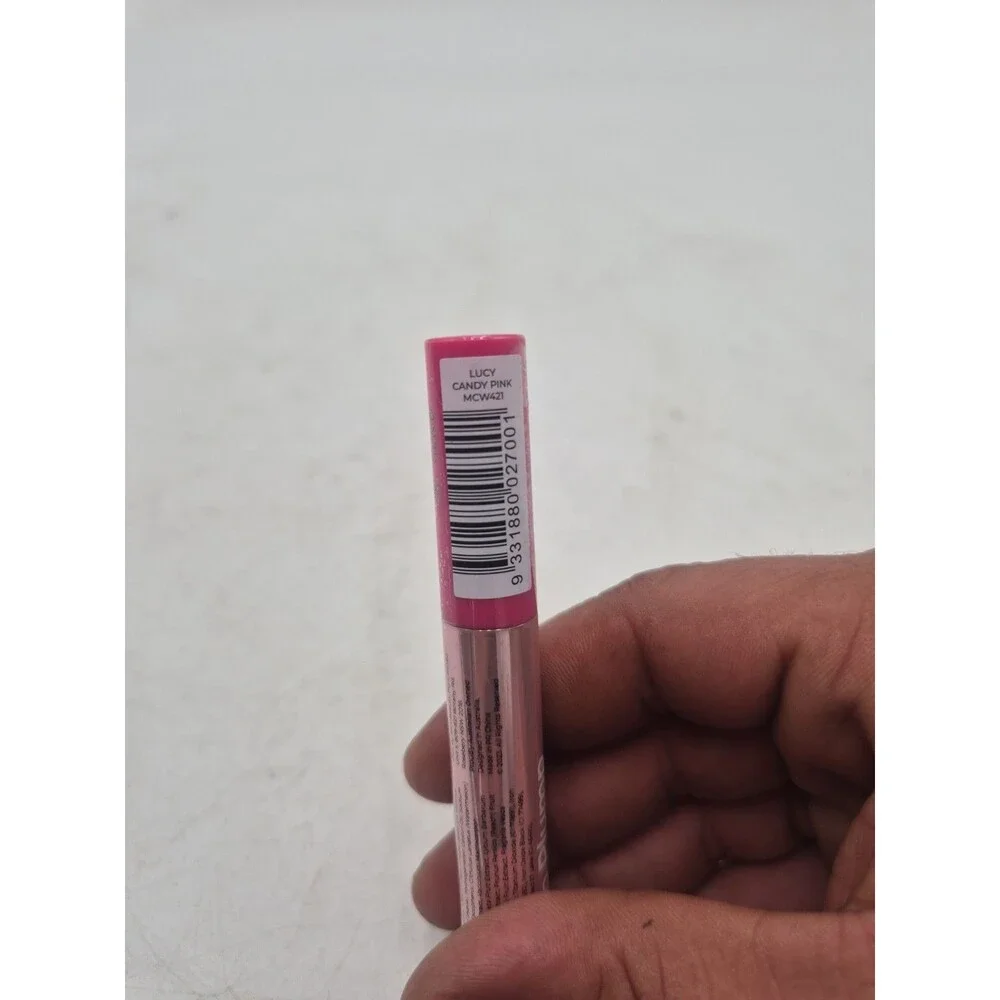 MCOBEAUTY LIP PLUMP 4-IN-1 HYDRATING LACQUER~CANDY  PINK LUCY  New Sealed